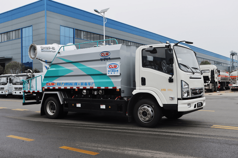 8噸新能源抑塵車-程力比亞迪BYD純電動新能源8立方抑塵車廠家價格